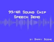 994A SOUND CHIP SPEECH DEMO