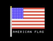 AMERICAN FLAG WITH ANTHEM