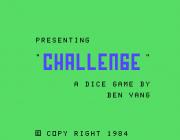 CHALLENGE - A DICE GAME