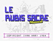 LE RUBIS SACRE - (MANUALE)