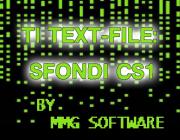 SFONDI CS1 - (BY M.M.G. SOFTWARE)