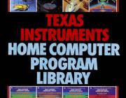 TEXAS INSTRUMENTS HOME COMPUTER PROGRAM LIBRARY - POCKET - (UK)