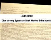 DISK MEMORY DRIVE -PHP1250/1850- MANUALE ADDENDUM (EU)