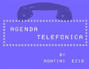 AGENDA TELEFONICA - (BY EZIO MONTINI)