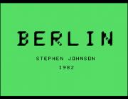 BERLIN - (1982) - (BY STEPHEN JOHNSON)