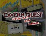 CAVERN QUEST - BOX AND LABELS