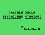 CALCOLO DELLA DEVIAZIONE STANDARD - (BY PAOLO CIVARDI)