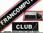 FRANCOMPUTER TEXAS INSTRUMENTS TI-99 CLUB -VICENZA-