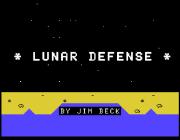 LUNAR DEFENSE - (BY JIM BECK)