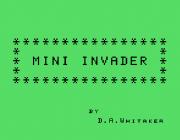 MINI INVADER - (BY D.A.WHITAKER)