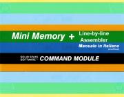 MINI MEMORY E LINE-BY-LINE ASSEMBLER - MANUALE IN ITALIANO - UNOFFICIAL