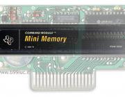 MINI MEMORY - PCB AND CARTRIDGE