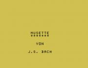 MUSETTE VON J.S. BACH - SONG