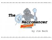 THE NECROMANCER - INSTRUCTION MANUAL (UNOFFICIAL)