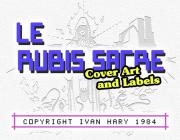 LE RUBIS SACRE - (COVER AND LABEL)